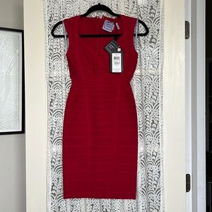NWT Herve Leger bodycon bandage dress